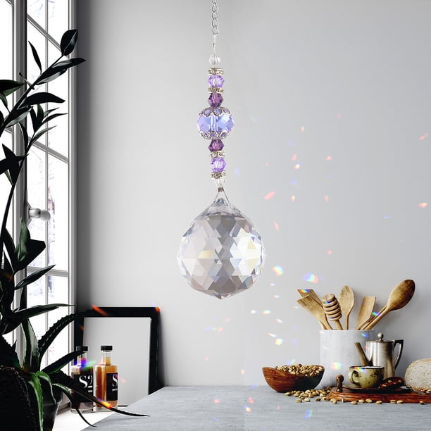 Accesorios de ventana de joyería de captura de luz de cristal de bola transparente para balcón Hugtrwg Para estrenar