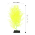 thumbnail image 2 of BESTYASH Hornwort Decorativo Amarillo Para Acuario Con Natural Y Acabado Detallado, 2 of 7