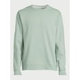 thumbnail image 5 of Free Assembly Men's Crewneck Sweatshirt with Long Sleeves, Sizes S-3XL, 5 of 6