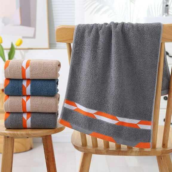 Leodye Super Soft and Skin Friendly Face Towel for Sensitive Skin, Reusable Washable Makeup Remover Cloth, Face Washcloth, Easy to Rinse Dark Grey Facial Cleaning Cloths