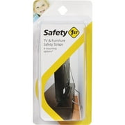 1 Pc Safety 1St Black Tv & Furniture Strap