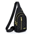 thumbnail image 1 of Bolso bandolera Aisijimo, pequeño, para mujer y hombre, casual, bandolera, color negro, 1 of 8