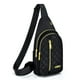 thumbnail image 1 of Bolso bandolera Aisijimo, pequeño, para mujer y hombre, casual, bandolera, color negro, 1 of 8