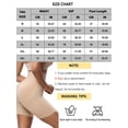 thumbnail image 4 of Sveltors Shapewear for Women Tummy Control High Waisted Body Shaper Shorts Thigh Slimmer Seamless Shaping Shorts, 4 of 8