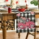 thumbnail image 4 of Camino de mesa para San Valentín, mantel supersuave para catering, bodas, cocinas, fiestas, vacaciones, picnics, decoración del hogar, 13 x 72 pulgadas de largo, romántico, con textura artística de co, 4 of 6