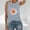 Gray(New), variant on PNTUTB Fashion Women Round Neck Basic Comfortable Tees Sleeveless Printed Casual Summer Loose Tank Tops