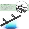 thumbnail image 4 of Bike Handlebar Extension 30CM Bicycle Handlebar Extender Aluminum Alloy Bracket for Clamp Speedomete, 4 of 5