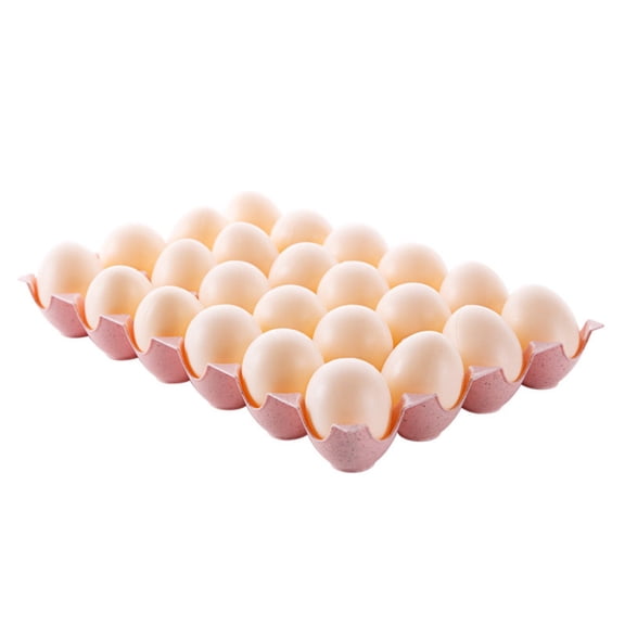 LOLIPPYY Refrigerator Egg Storage Tray in Khaki Strong PP Material Shatter Proof Egg Holder