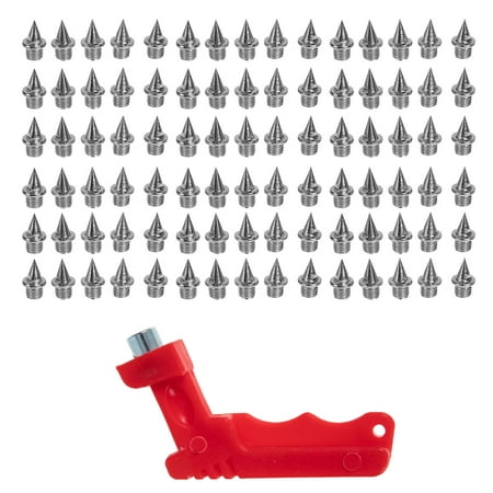 

Meijiashe Shoes Replacement Spikes Track Golfs Sprinting Nails Silver Red