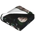 thumbnail image 2 of Manta de viaje de felpa suave de Draco Malfoy para dormitorio, sala de estar, sofá, oficina, regalo para todas las estaciones para mujeres, hombres, niñas y niños, 2 of 7