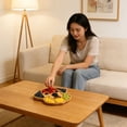 thumbnail image 5 of Stylish Dog Head Shaped Wooden Serving Board For Cheese Crackers And Fruits Serving Tray Fruit Platter For Home Use, 5 of 6