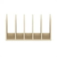 thumbnail image 6 of Furinno Hermite Desk Organizer with File Holder and Desktop Bookshelf, Natural Oak, 6 of 6