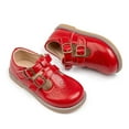 thumbnail image 5 of Mepaouo Girls Mary Jane Shoes Toddler Flower Ballet Flats Little Kids School Uniform Dressy Loafers, 5 of 9