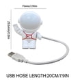 thumbnail image 3 of EGNMCR Smart Voice Control USB LED Reading Lamp Astronaut Flexible Eye-Care Laptop, 3 of 6