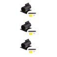 thumbnail image 1 of Thinsony 3Meter Retractable Belt Queue Crowd Control Space Mount Barrier Wall Saving Black 3Set, 1 of 6