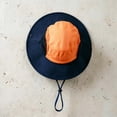 thumbnail image 4 of AJGRHE Sun Hat for Men Women UPF50+ Fishing Hat Waterproof Breathable Bucket Hat, UV Protection Wide Brim Summer Safari Hats Orange A, 4 of 5