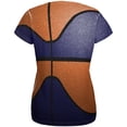 thumbnail image 2 of Championship Basketball Navy & Orange All Over Womens T Shirt Multi 2XL, 2 of 2