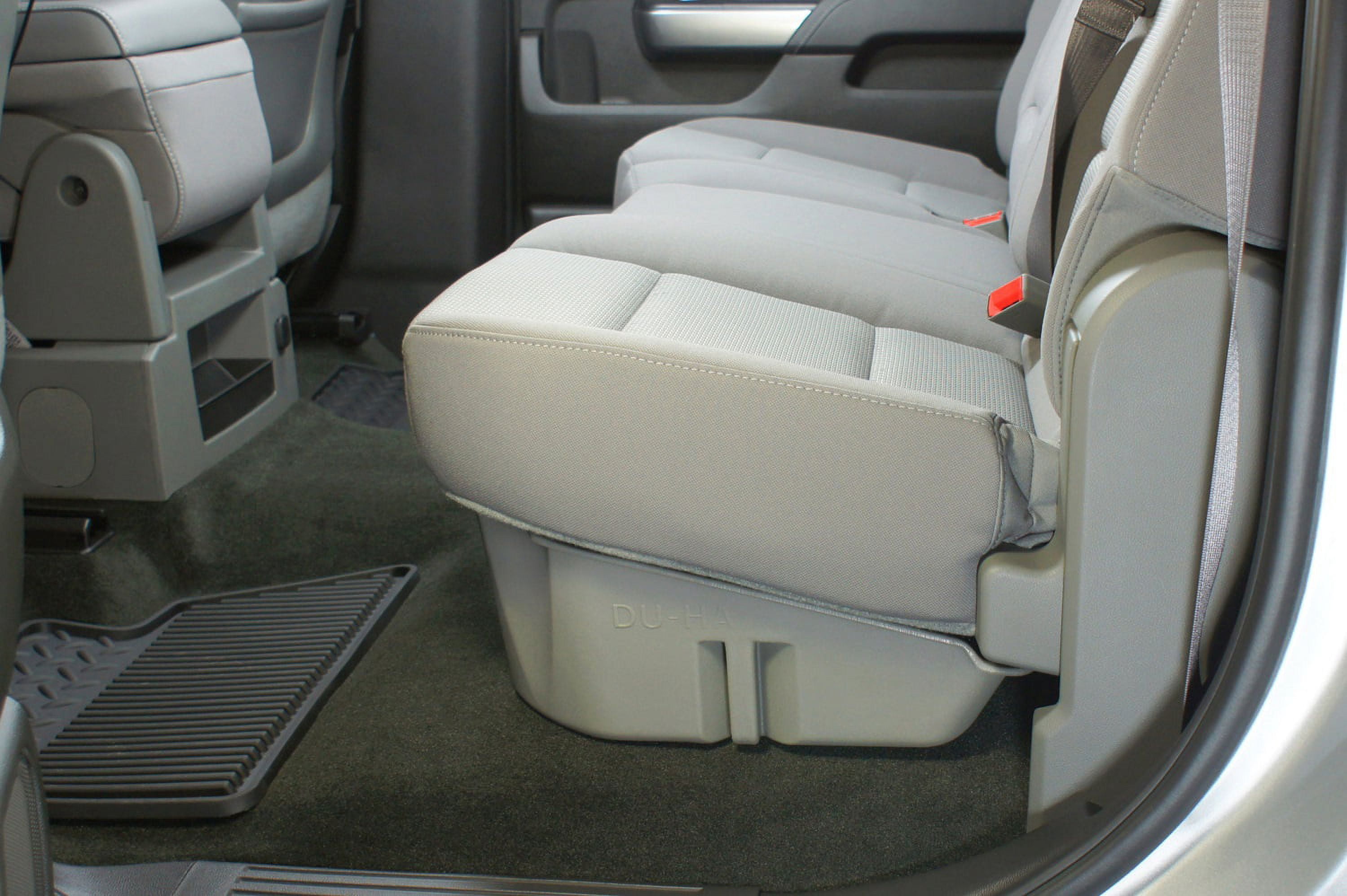 Du-Ha 10303 Underseat Storage Gun Case Fits select: 2014-2019 CHEVROLET SILVERADO, 2014-2019 GMC SIERRA