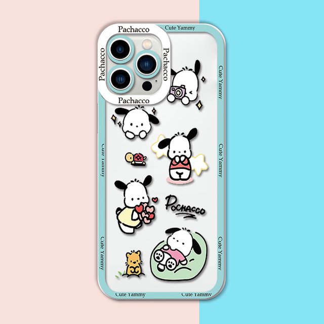 2024 For iphone 11 iphone11 Pro Max 11Pro Phone Case Sanrio Pachacco Soft Cover Fundas Transparent Bumper For iphone 11 ProMax Capa LXY