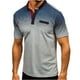 thumbnail image 4 of Blusa de manga corta con estampado de cuello vuelto para hombre Pompotops oipoqjl24529, 4 of 5