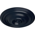 thumbnail image 3 of Ekena Millwork 14 3/4"OD x 1 3/4"P Traditional Ceiling Medallion (Fits Canopies up to 4"), Hand-Painted Midnight Dream, 3 of 6