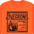 thumbnail image 3 of Instant Message - How to Make a Negroni Prosecco - Men's Crew Neck Fleece Pullover, 3 of 7