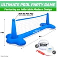 thumbnail image 3 of Juego inflable de voleibol y piscina GoSports Splash Net Air GoSports GoSports, 3 of 4