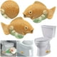 thumbnail image 1 of Tapas Tornillo Perno Inodoro Resina Animal para Piezas Repuesto Inodoro (2 Piezas Peces), 1 of 9