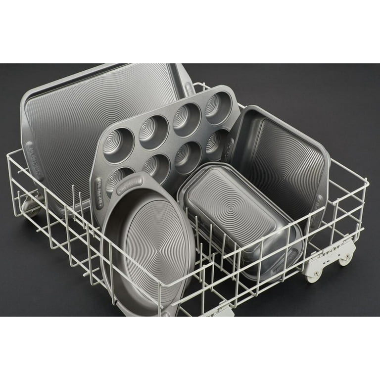 Circulon® Total Nonstick Bakeware 6-cup Mini Loaf Pan, Color: Gray