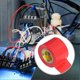 thumbnail image 4 of 4pcs Electrical Tape Electrician Pvc Waterproof Film Electrical Insulated Sealing Tape,4.4cm Wide,11m Long(red), 4 of 5