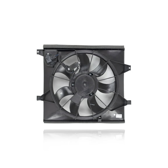 Dual Radiator and Condenser Fan Assembly - Cooling Direct Fit/For KI3115128 10-11 Kia Soul 4Cy/1.6L/Base - 253802K000