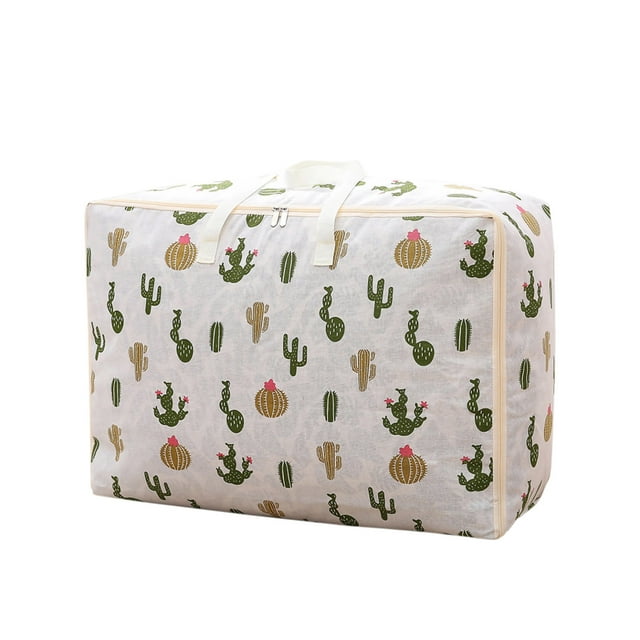 Storage Bags for Blankets and Quilts Largecapacity Storage Bag with Handle Largecapacity Storage Bag Foldable Storage Bucket for Quilt Blanket and Blanket Storage Bags Vacuum