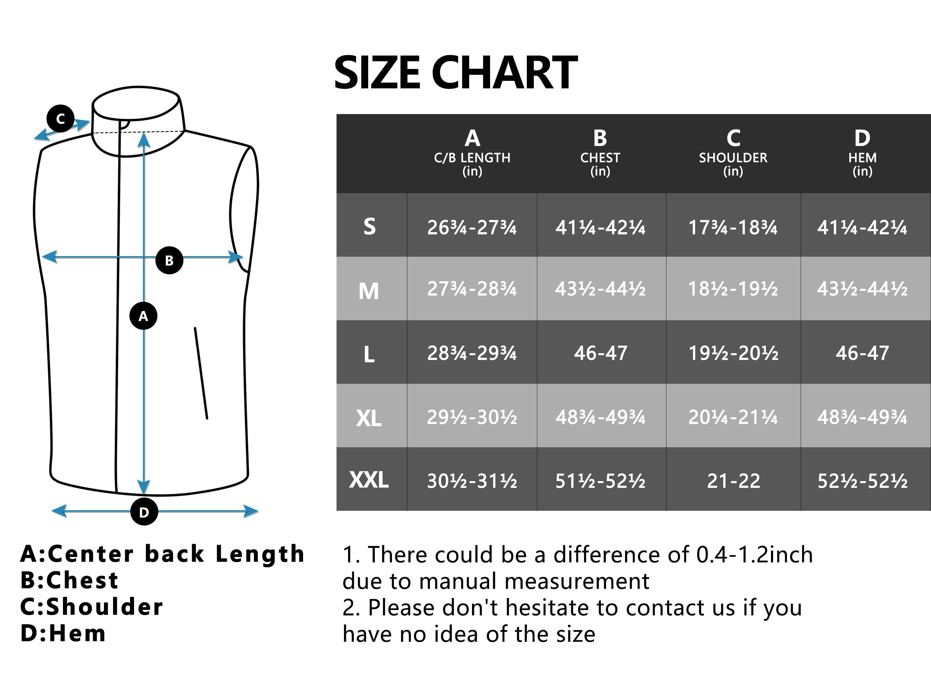 Little Donkey Andy Men’s Lightweight Puffer Vest, Warm Outdoor Sleeveless Jacket for Hiking Travel Running Bright Blue S
