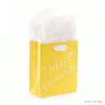 Hallmark Small Yellow Gift Bag with Tissue Paper (Hello Sunshine