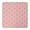 Pink Geometric Lattice, variant on Red Black Checkerboard Checkered Pattern Square Fitted Tablecloth with Elastic Edge,Square Table Cover,Washable Elastic Table Cover for Home Kitchen Party Decor 36"x36"