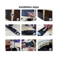 thumbnail image 6 of Acoustic Guitar Soundhole Preamp Piezo Pickup EQ with Microphone Slapping Pick, 6 of 8