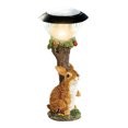 thumbnail image 1 of Estatua de animales alimentada por energía Solar estatuilla LED escultura de Kuymtek animales de resina decoración de jardín luces con forma de Animal pequeño para el jardín del hogar, 1 of 8