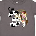 thumbnail image 4 of Inktastic I'm Three-cowgirl Riding Horse Birthday Girls Toddler T-Shirt, 4 of 5