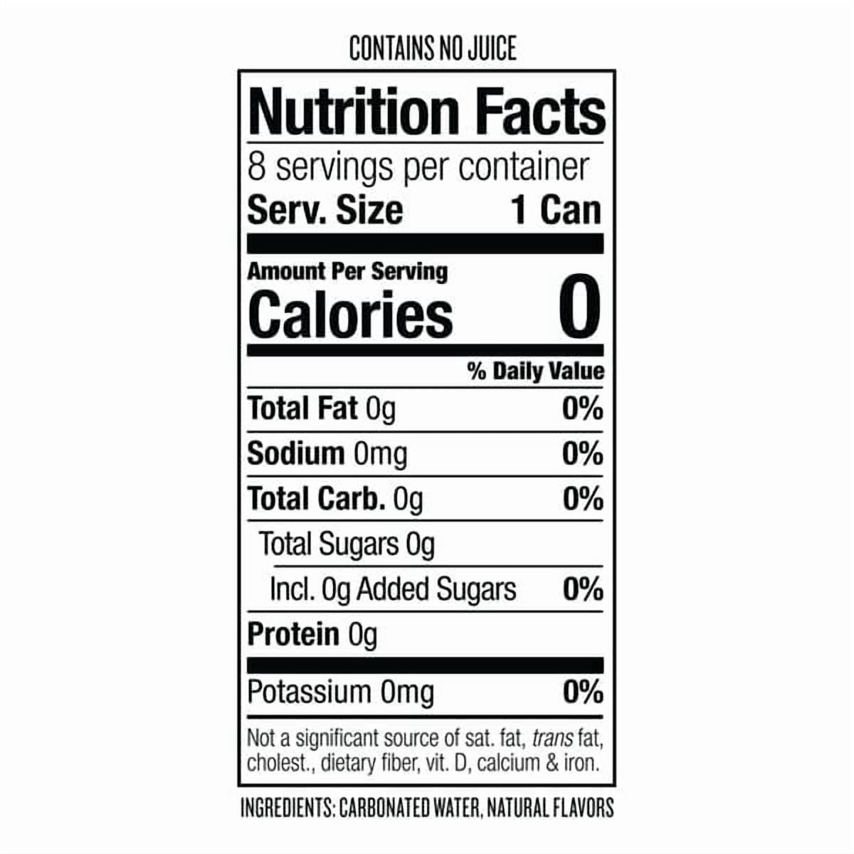 Polar Seltzer, Zesty Lime Sparkling Water - 24 Pack (12 fl oz Cans)