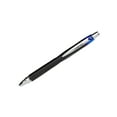 thumbnail image 3 of uni-ball® JetStream™ RT Retractable Ballpoint Pens, Bold Point, 1.0 mm, Black Barrel, Blue Ink, Pack Of 3, 3 of 5