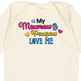 thumbnail image 4 of Inktastic My Mawmaw and Pawpaw Love Me with Hearts Boys or Girls Long Sleeve Baby Bodysuit, 4 of 5