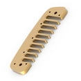 thumbnail image 4 of Pieza de armónica de peine de blues de aleación de aluminio para Hohner Golden Melody (oro), 4 of 5