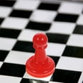 thumbnail image 4 of Dsseng 64 Pieces Chessman Set Plastic Unweighted Pawns for Replacement Complete Game Pieces, 4 of 8