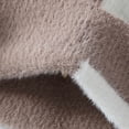 thumbnail image 3 of TFEOQRY Men's Crew Neck Sweater Patchwork Patterned Knit Long Sleeve Casual Pullover Fall Winter Top Coffee, 3 of 8