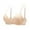 Beige, variant on Azrian Womens Plus Size Bras,Women's Steel Free Bra Lace Breathable Gathering Thin Triangular Cup Girl's Underwear Small Bra Bras