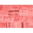 thumbnail image 1 of Ahgly Company Indoor Rectangle Patchwork Red Transitional Area Rugs, 3' x 5', 1 of 4