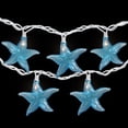 thumbnail image 3 of Northlight Starfish Indoor Outdoor Patio Light Set - 9' White Wire - 10ct, 3 of 6