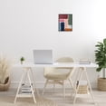 thumbnail image 4 of Stupell Industries Mid-Century Rectangular Shapes Pattern Black Framed Giclee Art, 11 x 14, by Victoria Barnes, 4 of 8