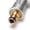 Silvery, variant on All-Metal Garden Hose Nozzle with Multi-Pattern Watering, Sturdy Alloy Body, Safe Lock, Ideal for Garden and Car Washing