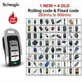 thumbnail image 4 of 433mhz Hormann Ecostar Rse2 Rsc2 Liftronic 500 700 800 Remote Control Replicator Garage Door Command Opener Handheld Transmitter, 4 of 5